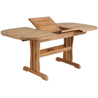 Brafab Melbourne Teak Esstisch - Ausziehbar, Butterfly, Mittlerer Sonnenschirmhalter Brafab Melbourne Teak Esstisch - Ausziehbar, Butterfly, Mittlerer Sonnenschirmhalter