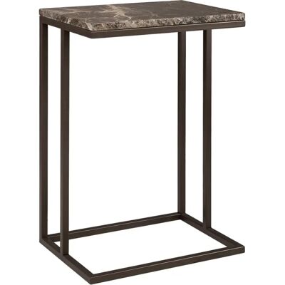 Artwood, Beistelltisch aus Marmor Taro Wide Ash brown Artwood, Beistelltisch aus Marmor Taro Wide Ash brown