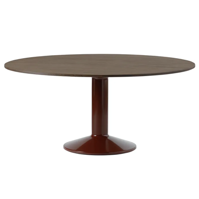 Muuto, Midst Esstisch 160 cm - Dark Oiled Oak Dark Red Muuto, Midst Esstisch 160 cm - Dark Oiled Oak Dark Red