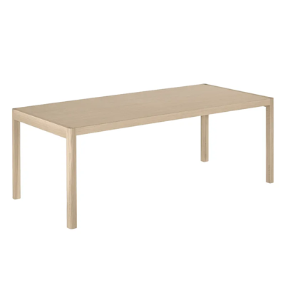 Muuto, Workshop Table 92-200 cm - Oak Veneer Oak Muuto, Workshop Table 92-200 cm - Oak Veneer Oak