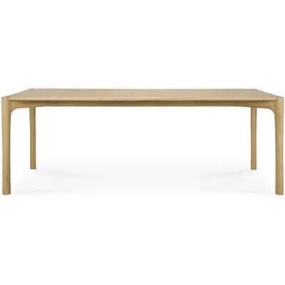 Ethnicraft - Rechteckiger Tisch aus Naturholz - Eiche - 220x95cm - PI Kollektion Ethnicraft - Rechteckiger Tisch aus Naturholz - Eiche - 220x95cm - PI Kollektion