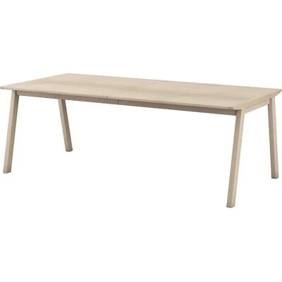 Skovby, SM143 Esstisch 100x209-305 cm Eiche Massiv Weiß geölt Skovby, SM143 Esstisch 100x209-305 cm Eiche Massiv Weiß geölt