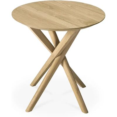 Ethnicraft Natürliches Holz Mikado Beistelltisch - Designer Alain van Havre Ethnicraft Natürliches Holz Mikado Beistelltisch - Designer Alain van Havre