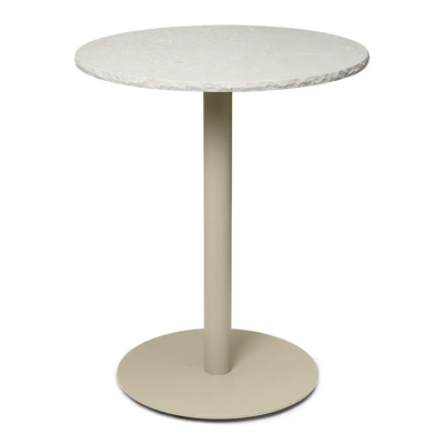 Ferm Living, Mineral Bistrotisch - Bianco Curia/Cashmere Ferm Living, Mineral Bistrotisch - Bianco Curia/Cashmere