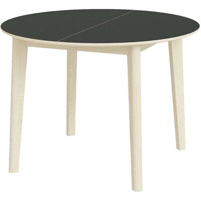 Skovby, Sm120 Tisch Eiche Weißöl/Schwarzes Nano-Laminat 102X74Cm Skovby, Sm120 Tisch Eiche Weißöl/Schwarzes Nano-Laminat 102X74Cm