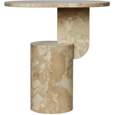 Ferm Living, Beistelltisch aus Marmor Insert Ferm Living, Beistelltisch aus Marmor Insert