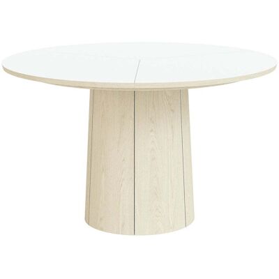 Skovby, Sm33 Tisch Eiche Weißöl/weißes Nano-Laminat Skovby, Sm33 Tisch Eiche Weißöl/weißes Nano-Laminat