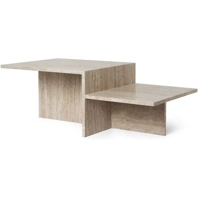 Ferm Living Distinct Couchtisch - Travertin Ferm Living Distinct Couchtisch - Travertin