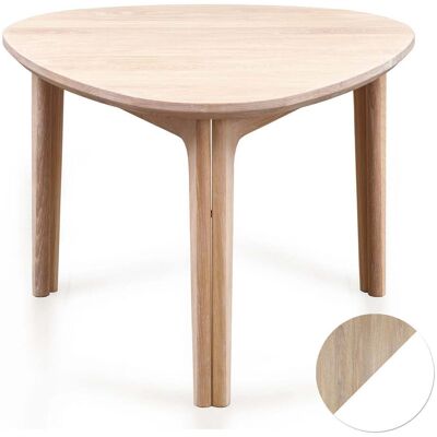 Skovby, Sm206 Couchtisch Eiche Weißöl/weißes Laminat 65X63X43Cm Skovby, Sm206 Couchtisch Eiche Weißöl/weißes Laminat 65X63X43Cm
