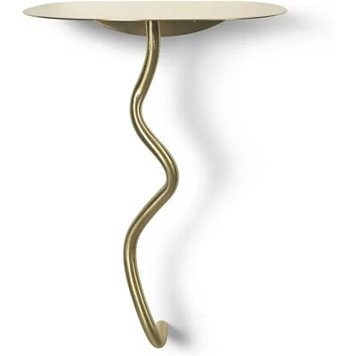 Ferm Living, Curvature Wall Table - Brass Ferm Living, Curvature Wall Table - Brass