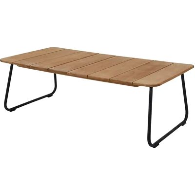 Brafab, Nolli Couchtisch 70x140 cm schwarz/teak Brafab, Nolli Couchtisch 70x140 cm schwarz/teak