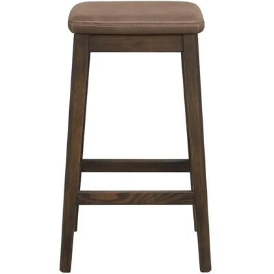 Rowico Home, Livermore Barhocker braun Eiche/Leder Rowico Home, Livermore Barhocker braun Eiche/Leder