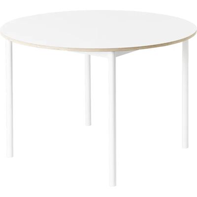 Muuto, Base esstisch 110 cm - White Nanolaminate Plywood White Muuto, Base esstisch 110 cm - White Nanolaminate Plywood White