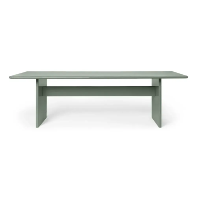 Ferm Living Rink Esstisch - FSC MDF, Hochglanz, 90x240cm Ferm Living Rink Esstisch - FSC MDF, Hochglanz, 90x240cm