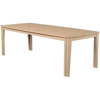 Skovby, SM108 Esstisch 101x238-391/544 cm Eiche massiv Weiß geölt Skovby, SM108 Esstisch 101x238-391/544 cm Eiche massiv Weiß geölt