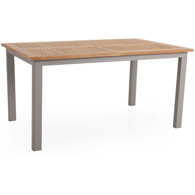 Brafab, Lyon Esstisch 92x152-210 cm khaki/teak Brafab, Lyon Esstisch 92x152-210 cm khaki/teak