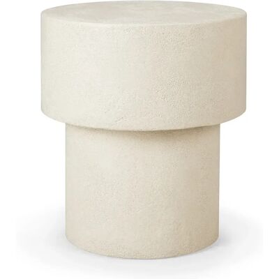 Ethnicraft Off-white Mikrozement Tisch - Tisch Ethnicraft Off-white Mikrozement Tisch - Tisch