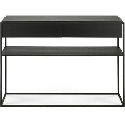 Ethnicraft, Monolit Konsolentisch Eiche Schwarz Ethnicraft, Monolit Konsolentisch Eiche Schwarz