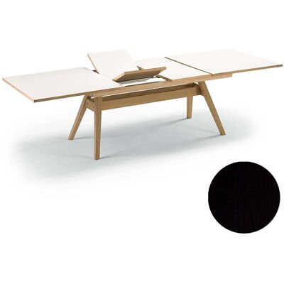 Skovby, Sm11 Tisch Eiche Schwarz Lack 183-275X100X74Cm Skovby, Sm11 Tisch Eiche Schwarz Lack 183-275X100X74Cm