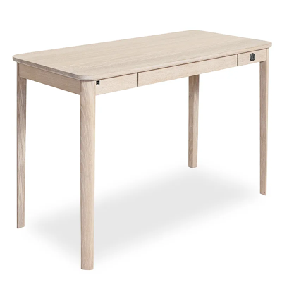 Skovby, Sm131 Schreibtisch Eiche Massiv Weiß Öl 115X55X74Cm Skovby, Sm131 Schreibtisch Eiche Massiv Weiß Öl 115X55X74Cm