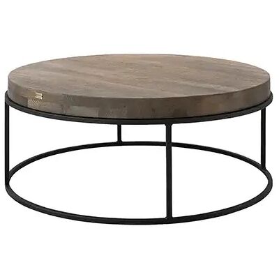 Artwood, Couchtisch Carlisle Ø90 cm silberne Rückseite Artwood, Couchtisch Carlisle Ø90 cm silberne Rückseite