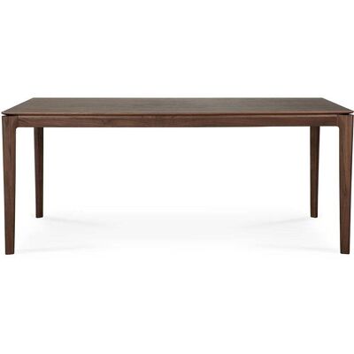 Ethnicraft Bok - Massives Teak rechteckiger Tisch - Art Déco Stil Ethnicraft Bok - Massives Teak rechteckiger Tisch - Art Déco Stil