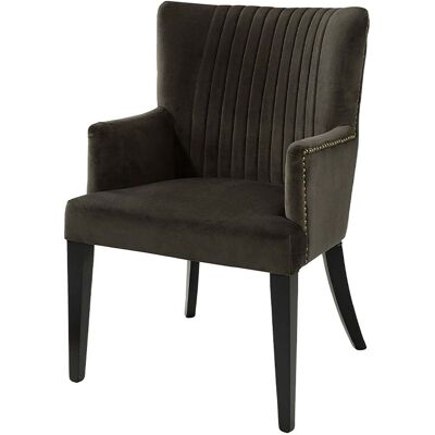 Artwood, Dylan Esszimmerstuhl Velvet dunkelbraun Artwood, Dylan Esszimmerstuhl Velvet dunkelbraun