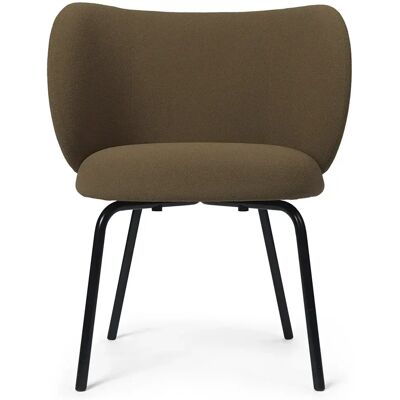 Ferm Living, Rico Esszimmerstuhl Black Grain - Caramel Ferm Living, Rico Esszimmerstuhl Black Grain - Caramel