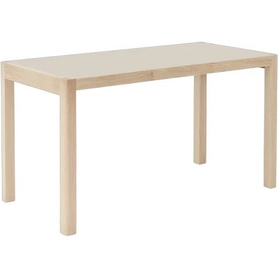 Muuto, Workshop Table 65x130 cm - Warm Grey Linoleum Oak Muuto, Workshop Table 65x130 cm - Warm Grey Linoleum Oak