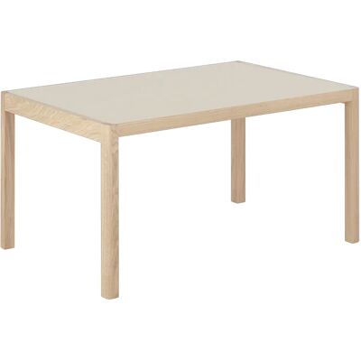 Muuto Eichen- & Linoleum-Esstisch - Skandinavisches Design Muuto Eichen- & Linoleum-Esstisch - Skandinavisches Design