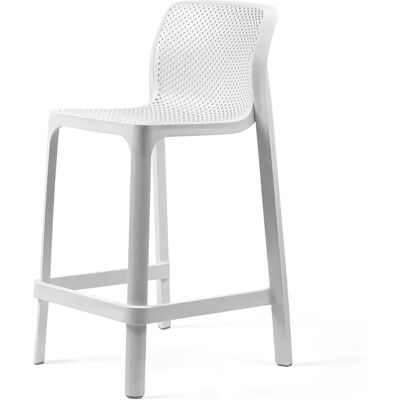 Nardi, Mesh Barhocker niedrig Weiß Nardi, Mesh Barhocker niedrig Weiß