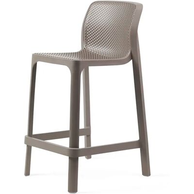 Nardi, Netz-Barhocker niedrig Tortora Nardi, Netz-Barhocker niedrig Tortora