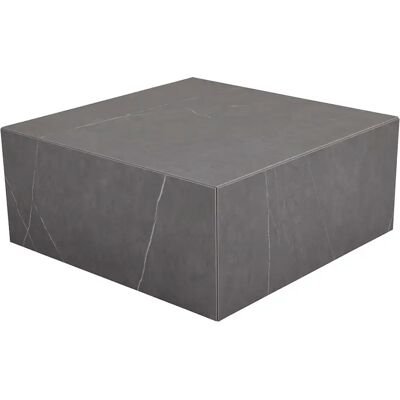 Brafab, Zten Couchtisch 80x80 in grauer Marmoroptik Brafab, Zten Couchtisch 80x80 in grauer Marmoroptik