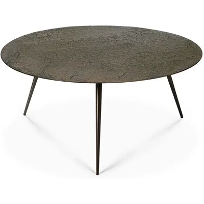 Ethnicraft, Luna Couchtisch Ø80 cm Whisky Ethnicraft, Luna Couchtisch Ø80 cm Whisky