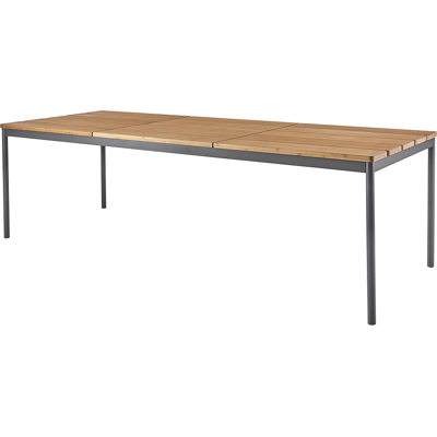 Brafab, Nox Esstisch 90x238 cm Bambus/Anthrazit Brafab, Nox Esstisch 90x238 cm Bambus/Anthrazit