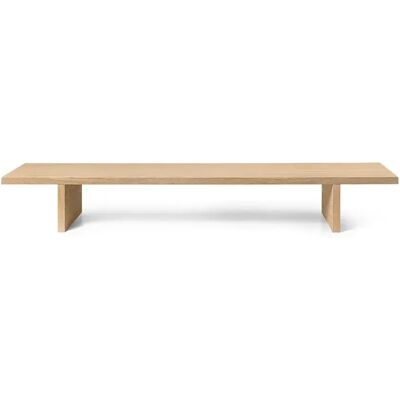 Ferm Living Kona Niedriger Tisch - Natur Eiche - Konsolentisch Ferm Living Kona Niedriger Tisch - Natur Eiche - Konsolentisch