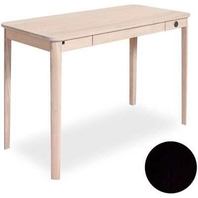 Skovby, Sm131 Schreibtisch Eiche Schwarz Lack 115X55X74Cm Skovby, Sm131 Schreibtisch Eiche Schwarz Lack 115X55X74Cm