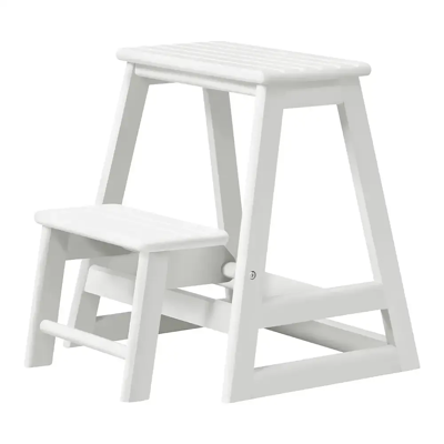 Cinas Skala Hvid Stegpall - Trepall Cinas Skala Hvid Stegpall - Trepall