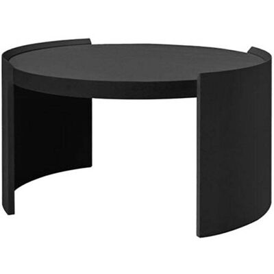 Artwood, Runder Couchtisch Oakland Ø 80 cm Black Artwood, Runder Couchtisch Oakland Ø 80 cm Black