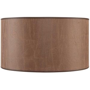 Artwood, Lampenschirm Zylinder Medium Leder Braun Artwood, Lampenschirm Zylinder Medium Leder Braun