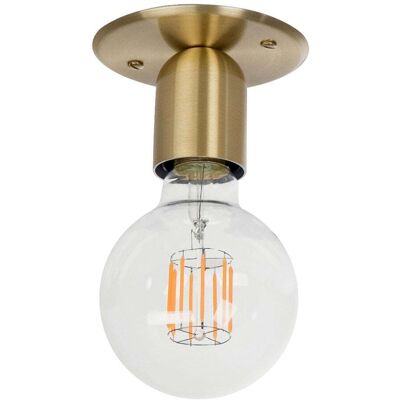 Belid Regal - 1-flammige Deckenleuchte Messing lackiert - Deckenlampe Belid Regal - 1-flammige Deckenleuchte Messing lackiert - Deckenlampe