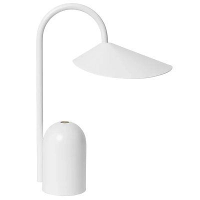 Ferm LIVING - Arum Akkuleuchte - weiß - Akkuleuchte Ferm LIVING - Arum Akkuleuchte - weiß - Akkuleuchte