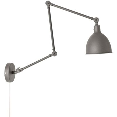 Rydéns Wandleuchte - Bazar Grau Verstellbares Industriedesign Rydéns Wandleuchte - Bazar Grau Verstellbares Industriedesign