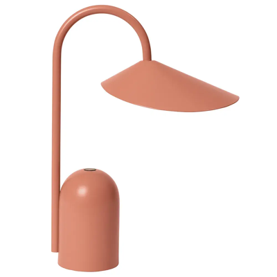 Ferm Living Arum Tragbare LED-Tischlampe - Rot - Tischlampe Ferm Living Arum Tragbare LED-Tischlampe - Rot - Tischlampe