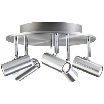 Belid, Cato 5-Spot Aluminium Mr11 inkl. Lichtquelle Belid, Cato 5-Spot Aluminium Mr11 inkl. Lichtquelle