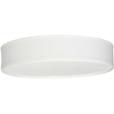 Belid Soft - LED 1 Licht Flach Deckenleuchte Weiß Leinen - Deckenleuchte Belid Soft - LED 1 Licht Flach Deckenleuchte Weiß Leinen - Deckenleuchte