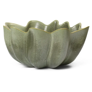 Ferm Living, Nium Schüssel Ø22 cm - Dark Sage Ferm Living, Nium Schüssel Ø22 cm - Dark Sage
