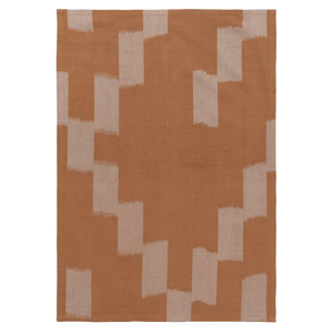 Ferm Living, Ikat Geschirrtuch - Terracotta/Mist Blue Ferm Living, Ikat Geschirrtuch - Terracotta/Mist Blue