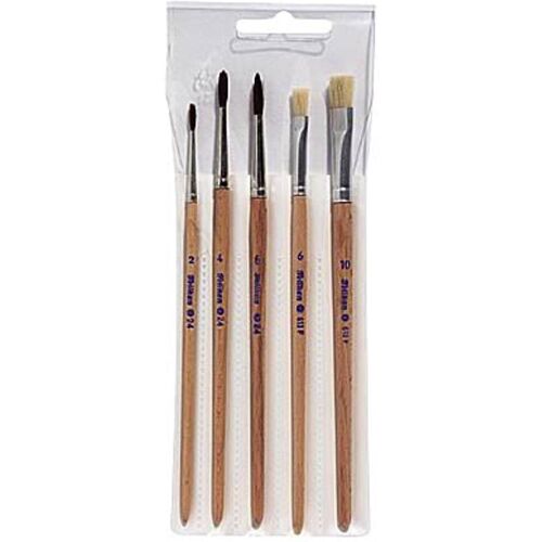 Pelikan Pinselset Größe 2, 4, 6, 10 - 5-teilig 718163