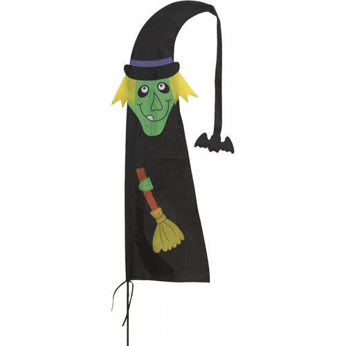 Hexe Halloween Fahne 150cm